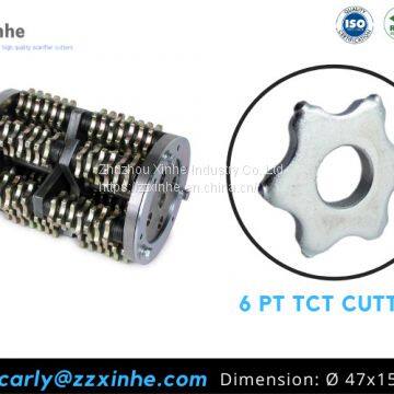 Parts & Accessories 6PT Carbide Cutters on Edco Cpm-8 Milling Multi-Plane Machines photo-2