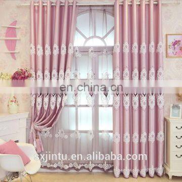 Embroidered of Home Curtain and Camouflage Fabric Blackout Curtain photo-4