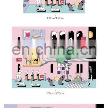 RAWHOUSE Woven Aztec Blanket for Living Room Christmas Decoration photo-5