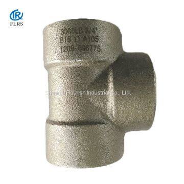 High Pressure Forged Steel Pipe Fitting/ ASME B16.11 Equal Tee photo-4