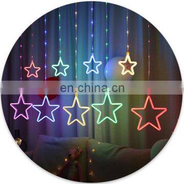 Led String Star Night Decor Neon Light Wall Lights Indoor for Christmas Decoration Wedding Decorative Holiday Lighting photo-5