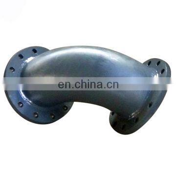 ductile cast iron pipe elbow fitting double flange bend  11.25-90 degree elbow sleeves