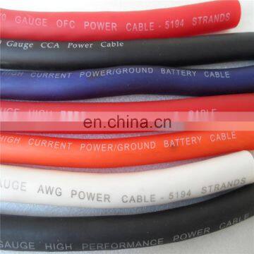 Welding Cable Red Black 2 AWG GAUGE COPPER WIRE BATTERY AISEN CAR AUDIO photo-3