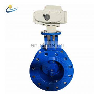 GGG50 Ductile Iron 13 series 14 series Double Eccentric Flange Butterfly Valve