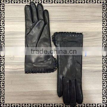 New fashion Women Leather Gloves ,dress gloves,sheep nappa gloves