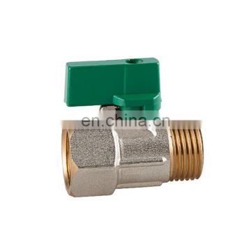 Water Oil Gas Media 2 way 4 inch Brass Ball Valve Thread End with good price