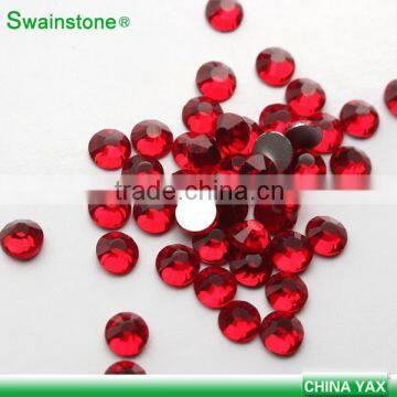 red loose glue on rhinesotnes wholesale,crystal for nail art,non hotfix rhinestone for bling hats