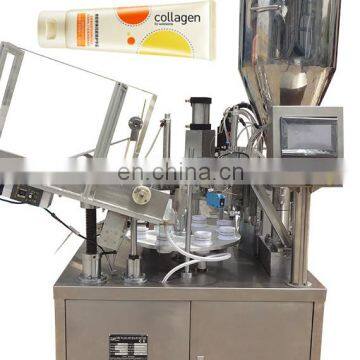 test tube filling machine for cosmetic ointment paste lotion cream test tube filling machine