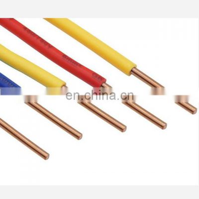 wholesale sale Copper core PVC insulated 10mm2 electric cable