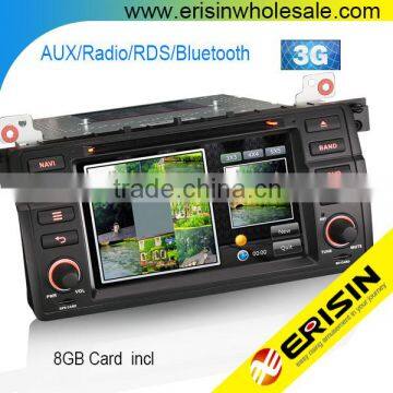 Erisin ES7146B 7" Single Din Car Auto Audio Player GPS for 3er E46 M3