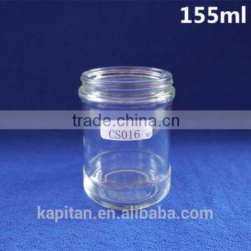 155ml Empty Glass Coffee Jar / Bottle