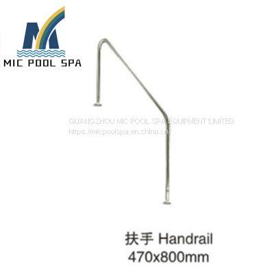 ARB /ARC/ARC Modern Stainless Steel 304/316 Anchor Type and Flange Type Only Flange Swimming Pool Handrail photo-2