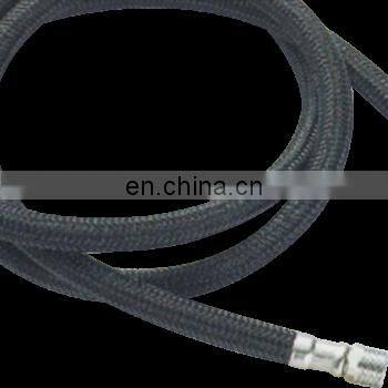 black baking finish stainless steel double lock Shower Hose