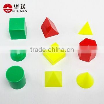 9pcs plastic Geometry Model set