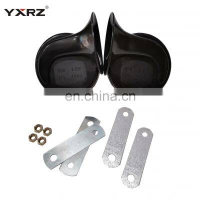 Car Accessories Car Horn Type r 60B 12V High 510Hz Low 410Hz Powerful Super Loud Tone Air Electric Snail Twin Dual Musical Car h photo-2