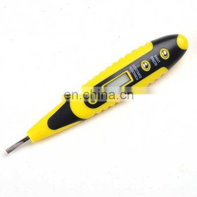 Digital Electrical Multi-Sensor Voltage Tester Detector Test Pen 12-250V AC DC Measure Volt Detector Voltage Measure Detector