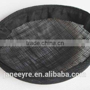 Wholesale 20cm Black Base Millinery Sinamay Hat Fascinator Base photo-2