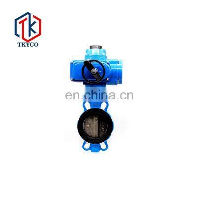 China Manufacturer Wafer Type Pneumatic Electric Actuator Check Butterfly Valve photo-3