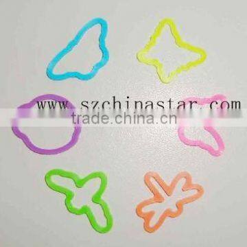 Butterfly series 100% silicon rubber bands