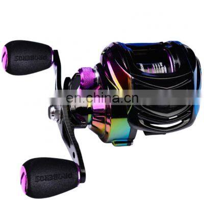 MicroTiny Little Fish Hunter Fishing Reel 9+1BB 7.2: Соотношение стекловолокно + нейлон Электроник покрытие цвет Baitcaster Рыбалка в море и на озере photo-2