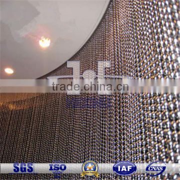 hot sale decorative hanging metal bead curtain mesh