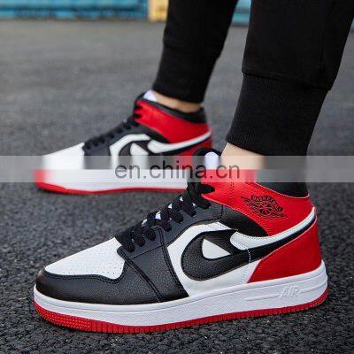 Aj1-5 New High-top Couple Tide Shoes Korean Casual Sports Shoes Fashion Youth Basketball Shoes Wholesale photo-5