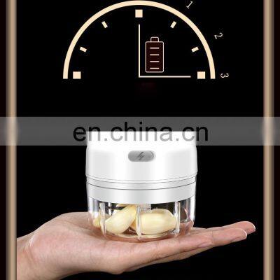 Portable USB Food Meat Vegetable Wireless Mini Electric Garlic Chopper photo-3