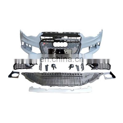 High quality Auto Body Kit For Audi A6 C7 RS6 Style Front Bumper With grill All Accessory 2012 2013 2014 2015