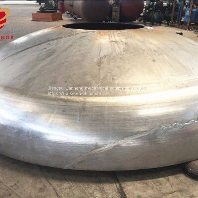 Small Stainless Steel hole Ellipsoidal tank head ASME pressure vessel tank head