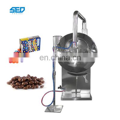 Wide Range of Application Peanut Chocolate Pill Coating Pan Machine