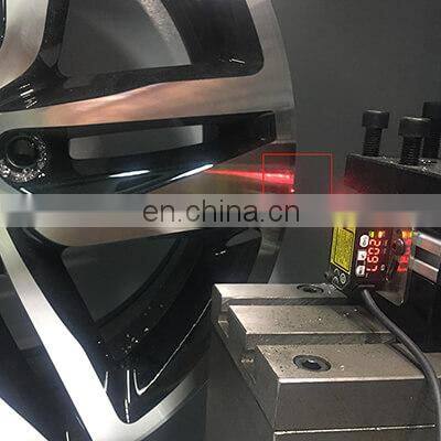 CNC Machine Programming Alloy Wheel Repair Lathe Cnc Rim Diamond Cutting Machine in Stock photo-3