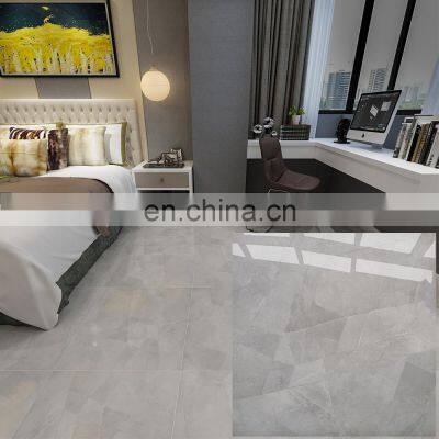 Glazed porcelain interior premium porcelanato 60x60 ceramic marble look bedroom floor tile