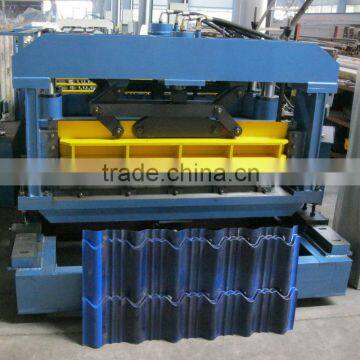 Auto. Cutting Step Tile Roll Forming Machine with Ribs                        
                                                Quality Choice