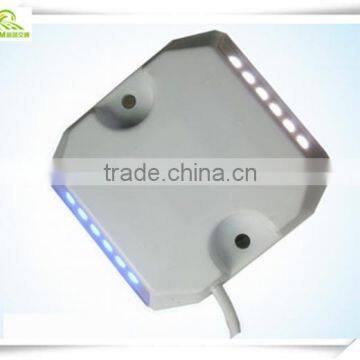 Road Safety Tunnel Lighting Road Marker 12pcs LED Waterproof Plastic Wired Road Stud