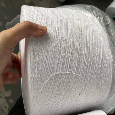 Ne8s Bleached White Recycled Cotton Yarn for Knitting to Ukraine Market photo-2