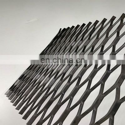 Low-carbon steel expanded metal mesh panels expanded metal gutter mesh guard