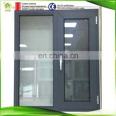 Latest Custom Made Security Frame Designs Contemporary House Aluminum Double Glazed Casement Windows photo-3