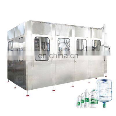 Automatic 3 in 1 mineral pure water bottle filling machine production line plant