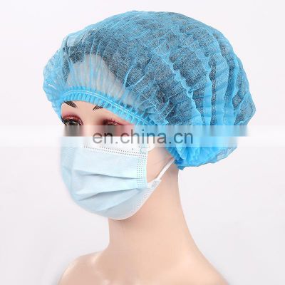 Disposable medical nursing tapa de tira desechable non-woven ce strip mob cap for food Industry