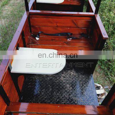 Outdoor Game Park Fairground Rides Kiddie Electric Rail Train