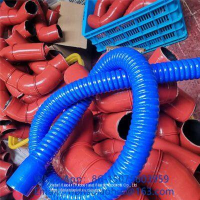 Customized flexible silicone rubber pipe radiator hump air hose