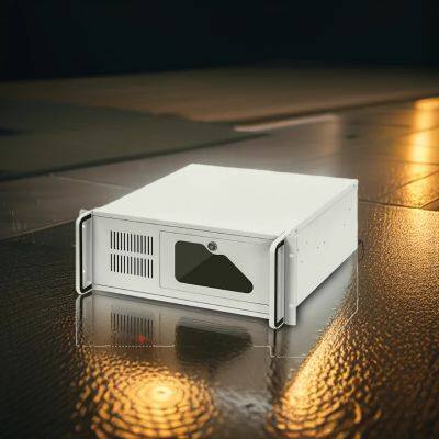 4U Industrial Control Chassis Embedded Industrial Control Host Low-power Windows Fanless Computer photo-5