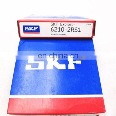 Original SKF 50*90*20mm SKF 6210-2RS1 bearing SKF Ball bearing 6210-2RS1 deep groove ball bearing 6210-2RS1