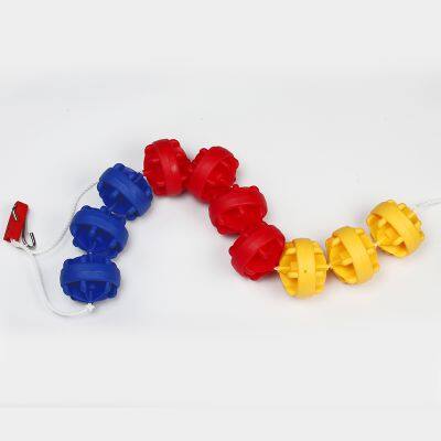 Factory 12cm Plastic Pool Safety Kits Rope Swimming Pool Lane Float Line