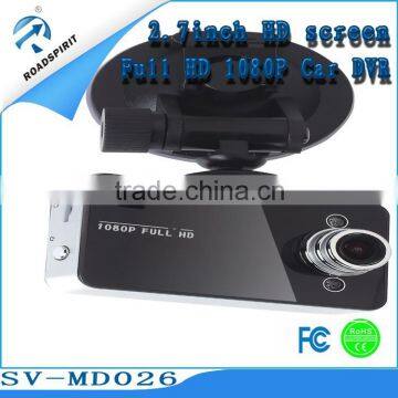 Full HD 1080P Car DVR camera 2.7inch TFT screen 140degree wide angle Car black box