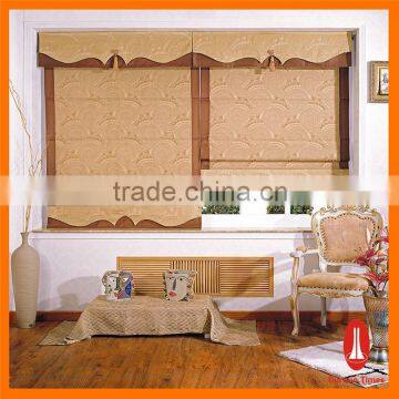 Curtain times motorized transparent roller european roman shading