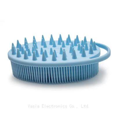 Silicone Body Scrubber for Shower - Sticks to Wall for Easy Access