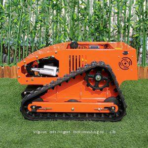 Brushless Remote Control Crawler Weed Mower (VTC550-90 With Snow Plough) photo-4