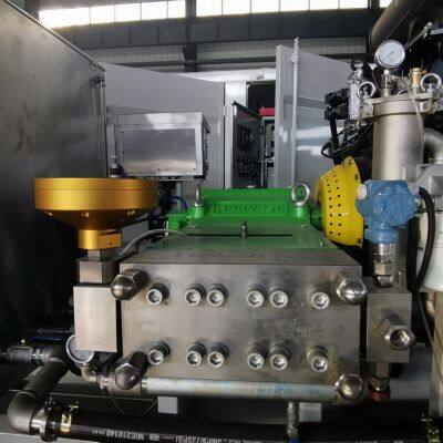 Ultra-High Pressure Waterjet Pump for Road Marking Removal