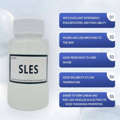 Химическое натриевое лаурилэфирсульфатное вещество SLES 70% - добавки для шампуня, детергент, растворитель. Цена photo-1